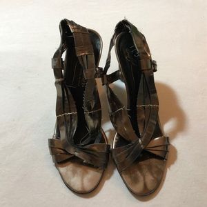 Donald Pliner Metallic Heels